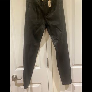 Current Elliot Lambskin leather pants